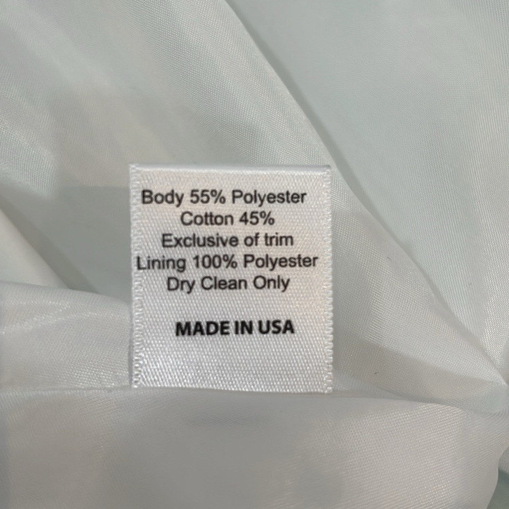 Lauren James Seersucker Dress Aqua Size S Deep V Back Delicate - Picture 10 of 14